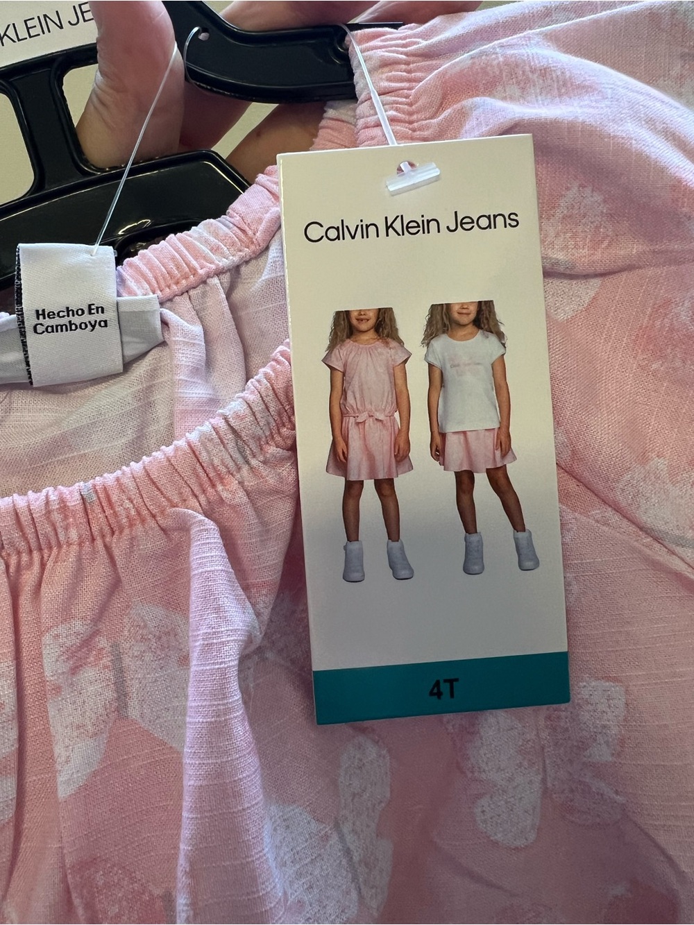 Calvin Klein toddler girl a set of 3 (2 top & 1 bottom)